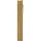 Ekena Millwork 5 1/2-in W x 38-in D x 42-in H Balboa Slat Rough Cedar Woodgrain TimberThane Outlooker, Primed Tan OUTUR055X38X42BOA24RCPR - alternate 2